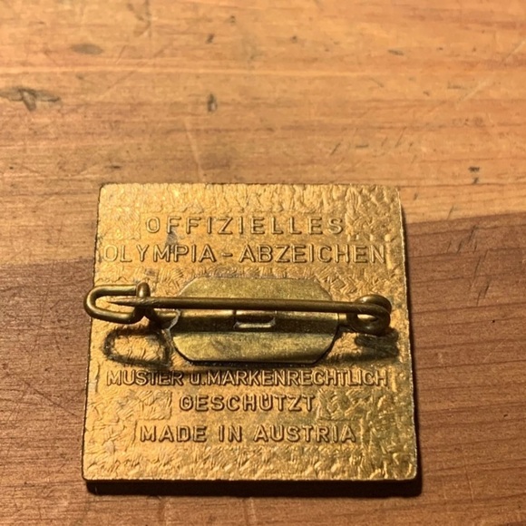 Vintage Olympic Winter Games Pin Winter Spiele IX. Innsbruck 1964. Rare. - Picture 5 of 8